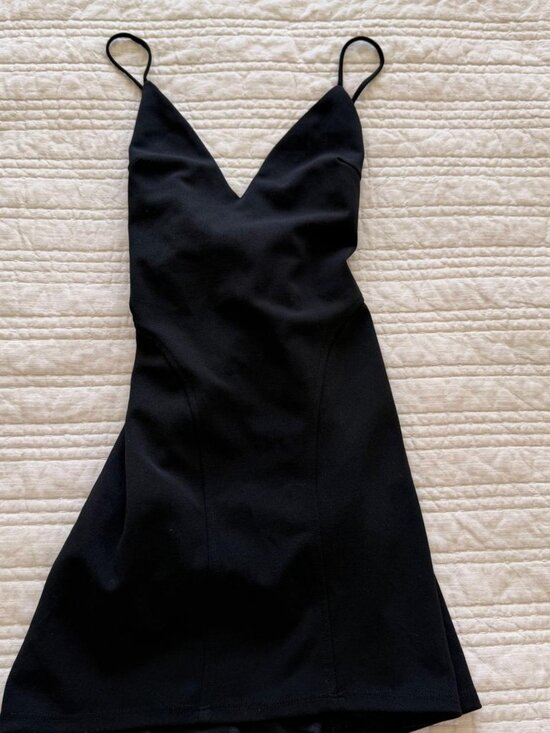 unbranded Dresses & Skirts - Black Mini Dress With Bow